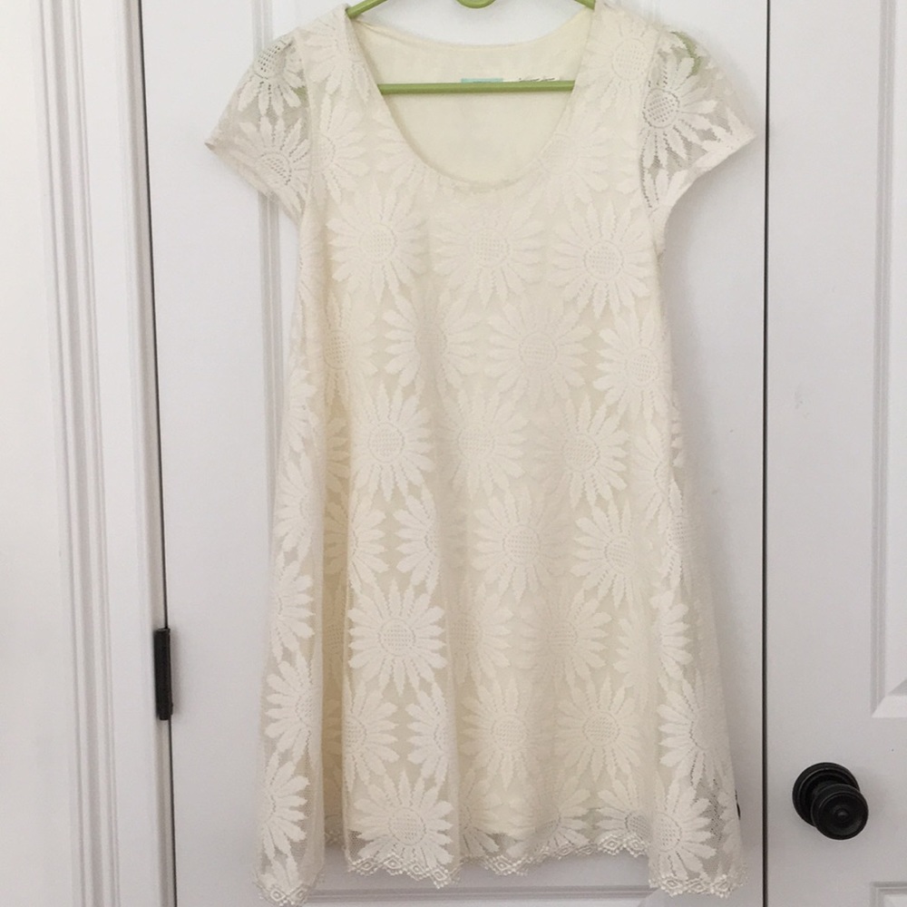 white Kimichi Blue dress - Picture 1 of 4